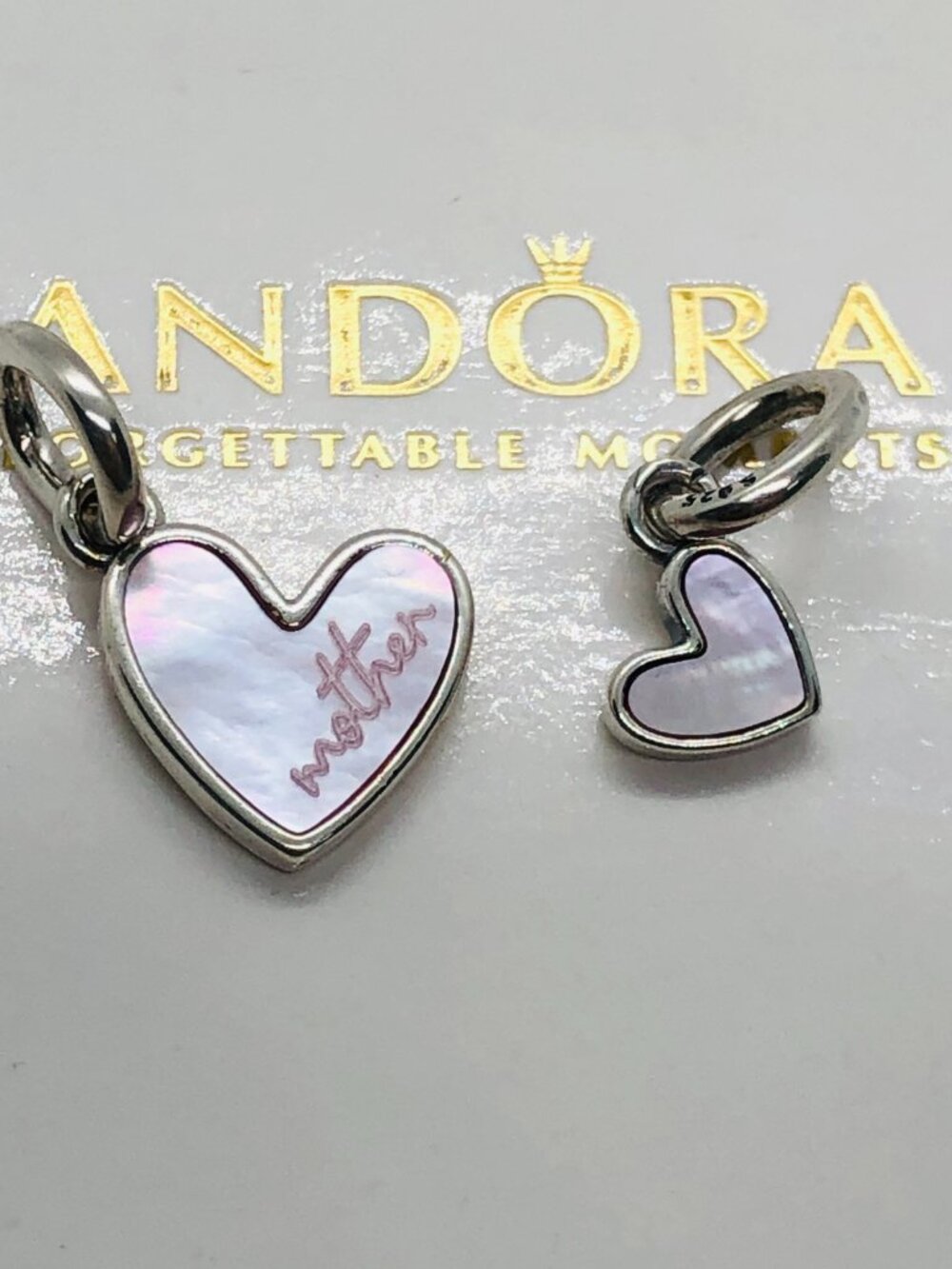 Pandora Splitable Mother Daughter Dangle Charm